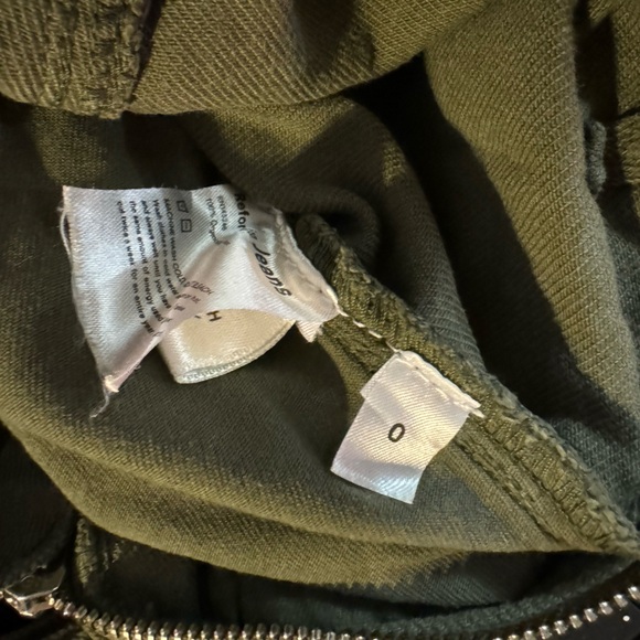 Reformation Jeans Utility Jumpsuit Army Green - Picture 6 of 6